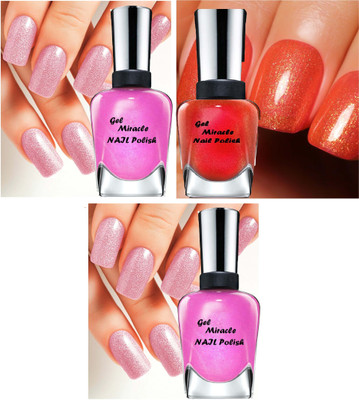GULGLOW99 Metallic Quick Dry Long Lasting Nail Polish Combo multicolor