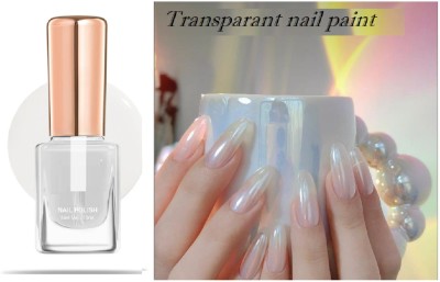 Jiwoo Transparant best magice gel matte finish nail paint transparant