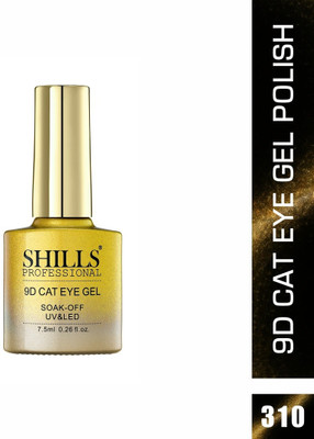 Shills Professional 9D Cat Eye Gel Polish 310 no. Black Galaxy