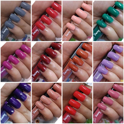 tenno VACAY VIBES NAIL POLISH HIGH SIHINE (PACK OF 12) 12V2