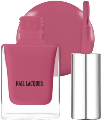 FLORERO Shiner Nail Paint Quick Drying & Highly Pigment Pink