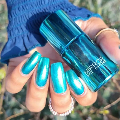 GABBU MATTE MIRROR SHINE BEST NAIL PAINT SKY Blue