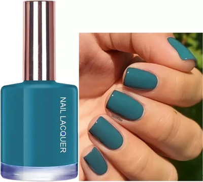 GABBU Shine & Breathable Nail Polish, Quick Dry BLUE