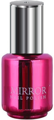 Latixmat Magic Mirror Effect Chrome Dark pink Nail Art Polish Dark pink