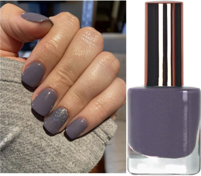 tanvi27 Professional Touch Quick Drying Grey Fog Gel Nail Lacquer Grey Fog