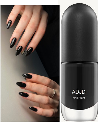 ADJD Natural Shine, And Salon-Style Nail Polish Black