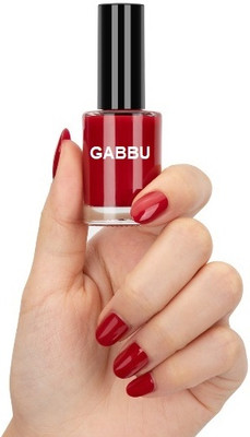 GABBU Red Nail Polish Lacquer Toxic Free Quick Dry Long Lasting Glossy Shine Cherry Red