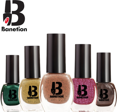 Banetion Matte long lasting Nail Paint Combo<06 Cookies Matte Laqar
