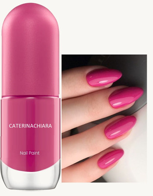 CATERINACHIARA HD Colors High-Shine Long Lasting Non Toxic Professional Nail Polish pink glossy