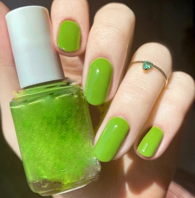 Latixmat Long Quick Dry Chip Resistant Nail Polish Avocado Green