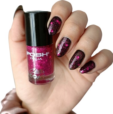 Posh PRINCESS PINK GLITTER TOP COAT PRINCESS PINK GLITTER