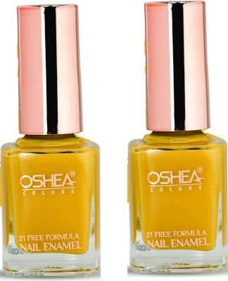 OSHEA Nail Enamel OCCUR YELLOW -92 Pack of 2 Multi(Pack of 2)