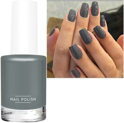 AFARAXIA New quick dry nail paint for shiny and smooth nails2 Drack Grey