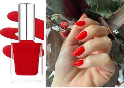 GABBU NEW HIGH SHINE -WATERPROOF NAIL POLISH cherry RED