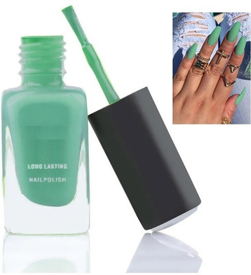 THTC New Smooth & Perfect Finish Quick-dry Formulated Dull Matte Green nail Polish GREEN
