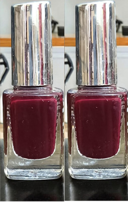 Luipui NAIL PAINT COMBO BROWN COLOUR NAIL POLISH COMBO PACK OF-2 BROWN(Pack of 2)