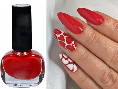 tanvi27 Glossy Finish Shine Long Lasting Red Nail Polish Red