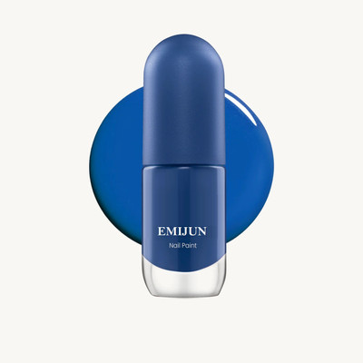 Emijun ROYAL toxins Chip Free Nail Polish for Women RAYAL BLUE