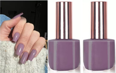 GFSU - GO FOR SOMETHING UNIQUE Professional Touch Quick Gel Nail Lacquer light purple(Pack of 2)
