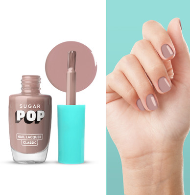 SUGAR POP Nail Lacquer 08 Silk Stockings | High Shine | Chip Resistant | Quick Drying 08 Silk Stockings