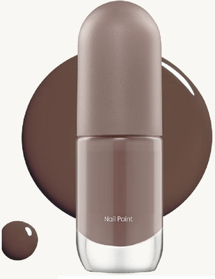 GABBU Quick Drying Long Lasting High Shine Nail Polish (Dust Brown) dusT Brown