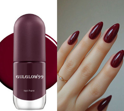 GULGLOW99 Nail Lacquer | Glossy Gel Matte Finish For Women MAROON