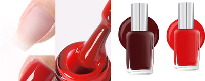 Sheny FULL Coverage nail PAINT FOR STYLING NAILS combo RED & mehroon RED & MAROON(Pack of 2)