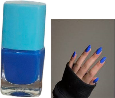 Luipui blue new nail paint nice occasional for beautiful nails pack of 1 blue
