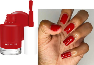 REIMICHI matte finohs nail poliosh red color waterproof sangria red