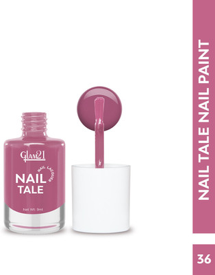 Glam21 Nail Tale Multicolor, Quick Dry & Chip Resistant Nailpaint | Long-stay Pastel/Pop-08