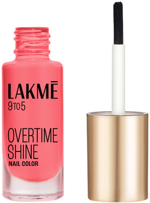 Lakmé 9to5 Primer + Gloss Nail Colour Blush Punch