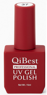 Qibest Long-Lasting UV Gel Polish with Smooth Finish Shade 37