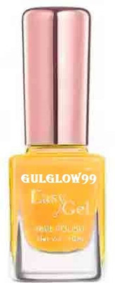 GULGLOW99 Quick-Drying Nail Paint and High Glass Nail Polish yellow yellow