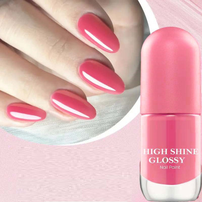 YAWI PEACH Vegan, Long-Lasting Nail Paint with High Shine & Quick-Dry pegasus