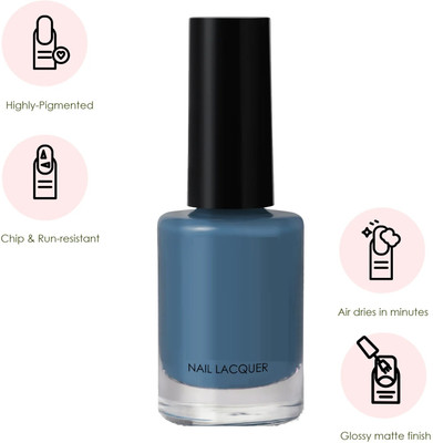 GABBU Gel Nail Polish Grey Blue