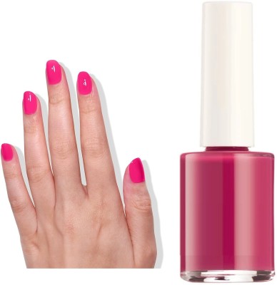 Latixmat New Quick Drying Glossy Finish Long Lasting No Chip High Shine Nail Polish Pink