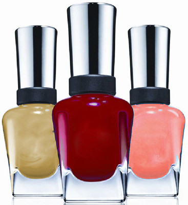 ADJD High Gloss Nail Paint Professional Nail Polish multi colour(Pack of 3)