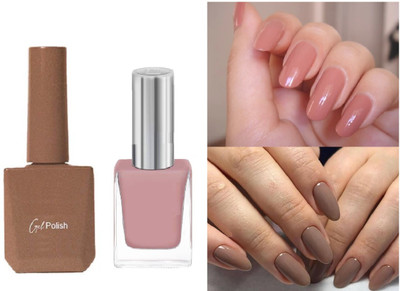 GABBU matte Finish Nail Polish Long Lasting,Quick Dry & Cruelty-Free Nail Paint/brown. multicolour(Pack of 2)