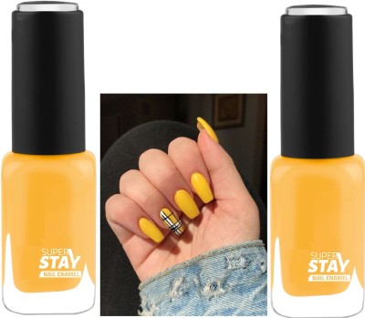 ADJD INSTANT COMBO NAIL PAINT YELLOW YELLOW(Pack of 2)