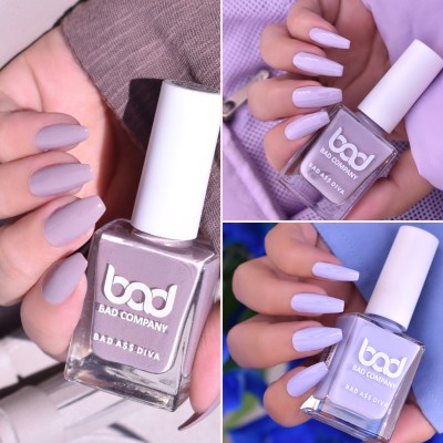 BAD COMPANY No Toxin Nail Lacquer Nail Polish BCNLCP3-758388 Fe-nomenal 75 Says Who 83 Goal Digger 88(Pack of 3)