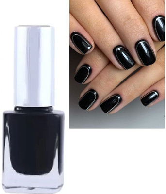 Jiwoo Nail Polish designed for easy application at home black