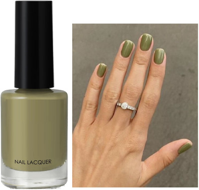 MYEONG Highly Pigmented And Long Lasting Moss Shine Nail Paint Moss