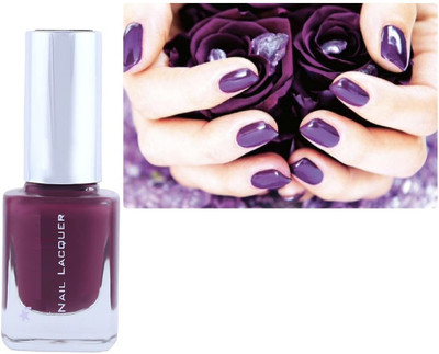 GABBU NEW NAIL PAINT FOR STYLING NAILS DARK SHINY PURPLE 218 purple