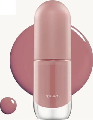 AFARAXIA Lightwet Perfect Finish Quick-dry Formulated Matte nail Paint Dull pink