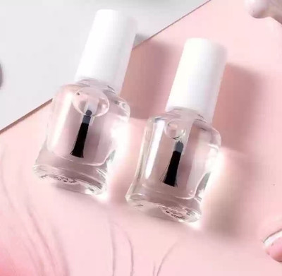 AFARAXIA BEST COMBO INSTANT NAIL PAINT FOR STYLING NAILS QUICK DRYING TRANSPARENT Transperent(Pack of 2)