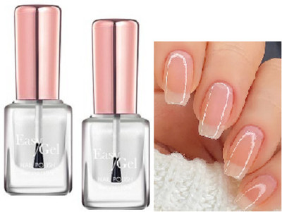 ADJD Combo Nail Polish Long Lasting & Quick Drying Transprent Transprent