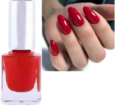 Jiwoo best High coverage Paraben Free wateproof nail paint Cherry red