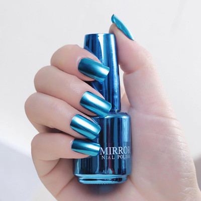 EVERERIN PROFESSIONAL MIRROR FINISH NAIL POLISH FOR BEAUTIFUL NAILS Sky Blue
