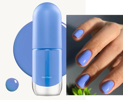 GABBU Quick Drying Long Lasting High Shine Nail Polish (Cornflower blue) Cornflower blue