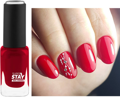 ADJD Combo Nail Polish, Smooth & Perfect Finish Nail Polish RED RED(Pack of 2)